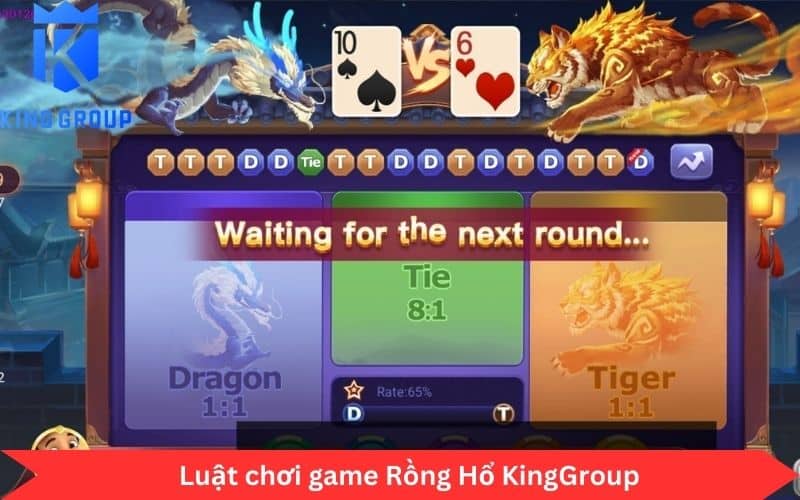 Luật chơi game Rồng Hổ KingGroup